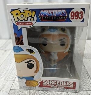 Funko Pop 993 Masters Of The  Universe Sorceress Vinyl Figure - Blue and Orange